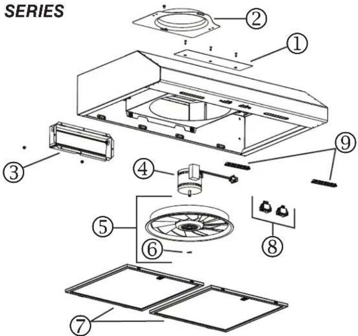 BROAN BCSEK124SS - WIRING DIAGRAMS - 1