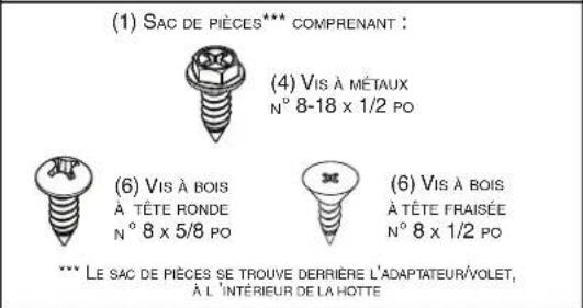 BROAN BCSEK124SS - Contenu - 3