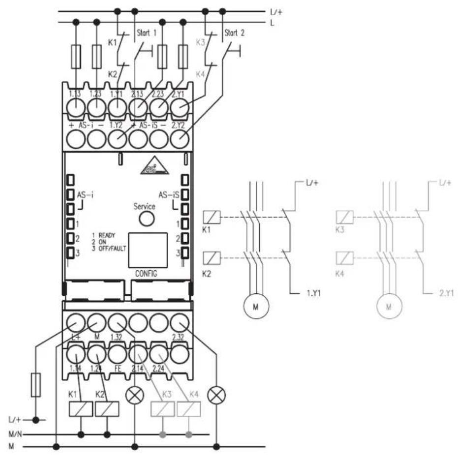 IFM AC031S - Raccordement type 5 et 6 - 1