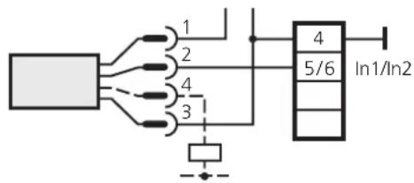 IFM DL2003 - Connection of the sensors and transmitters - 4