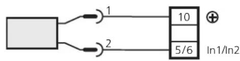 IFM DL2003 - Connection of the sensors and transmitters - 1