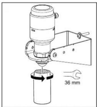 IFM LW2120 - Monter l'extension d'antenne - 2
