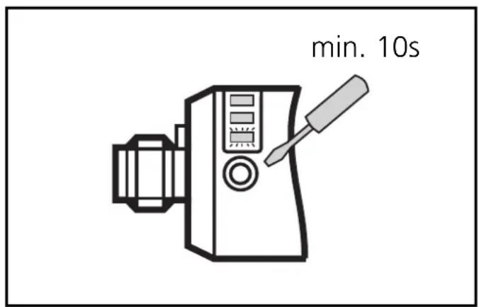 IFM KN0004 - Aktivieren des OES-Modus: - 1