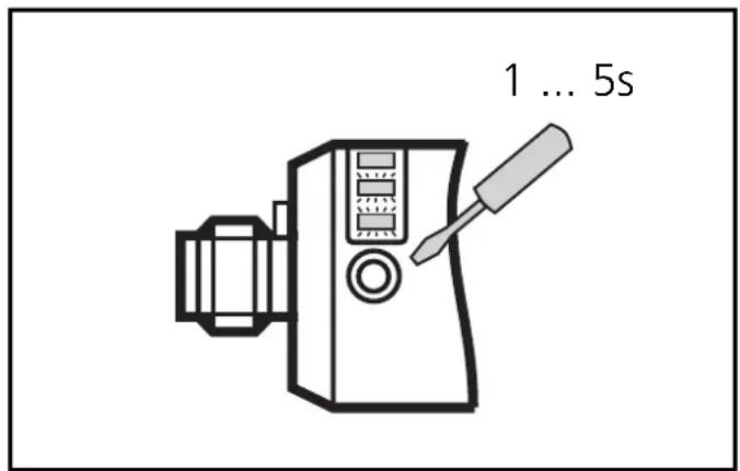 IFM KN0004 - Changing the output function: - 1