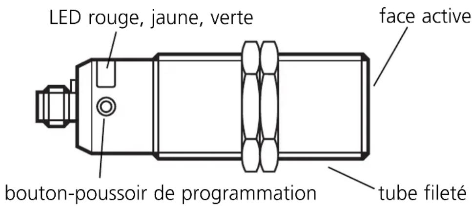 IFM KN0006 - Kapazitiver niveauschalter capacitive level switch détecteur de niveau capacitif KNM - 2