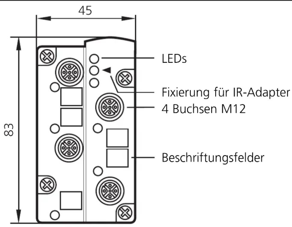 IFM AC014A - Bedien- und Anzeigeelemente - 1