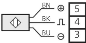 IFM DD1001 - Connection of pulse pick-ups - 1
