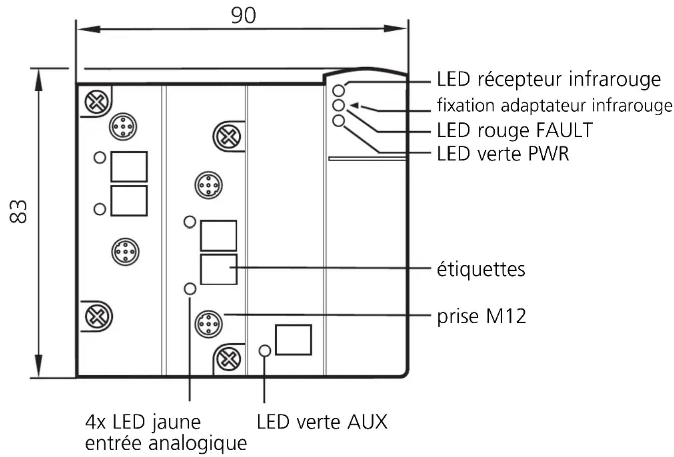 IFM AC2526 - Montage / adressage - 1