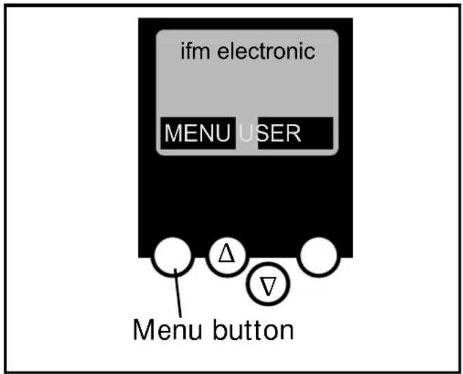 IFM AC1326 - Menu overview - 1