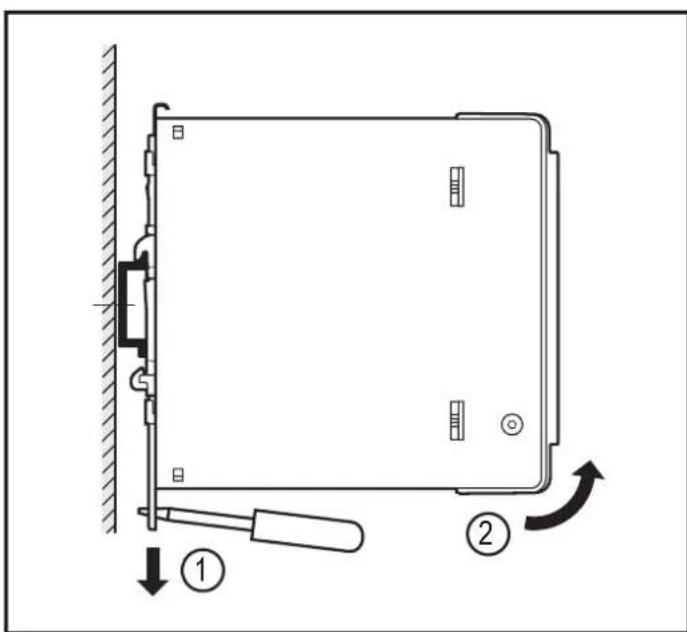 IFM DN3012 - Démonter l'appareil 4.3 - 2