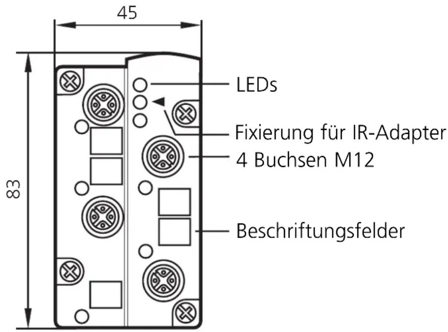 IFM AC008A - Bedien- und Anzeigeelemente - 1