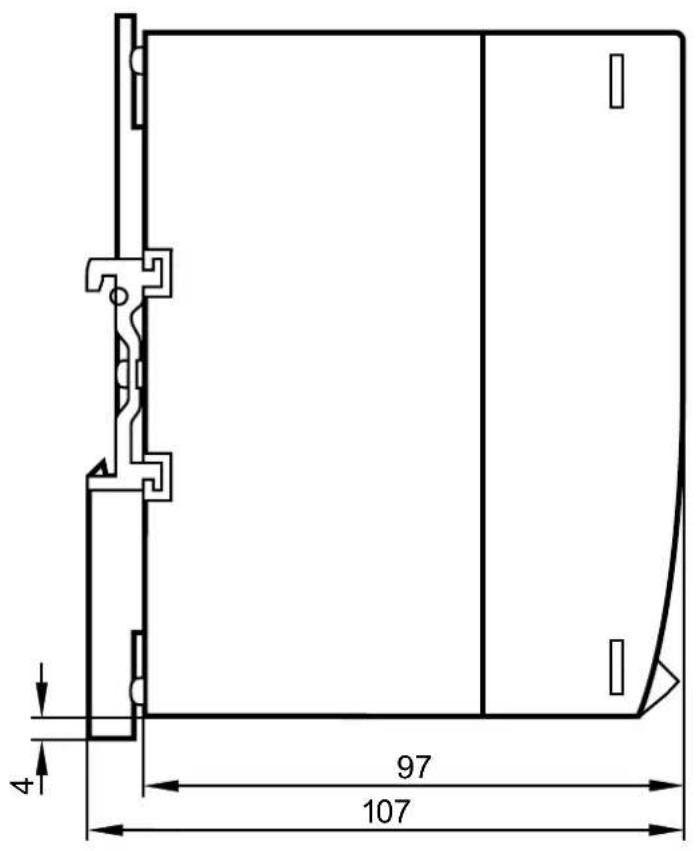 IFM AC1325 - Schéma d'encombrement - 2