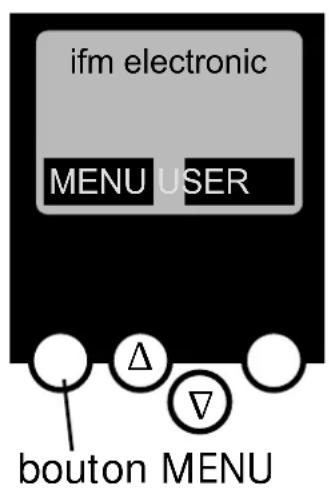 IFM AC1325 - Aperçu du menu - 1