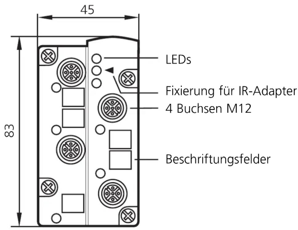 IFM AC007A - Bedien- und Anzeigeelemente - 1