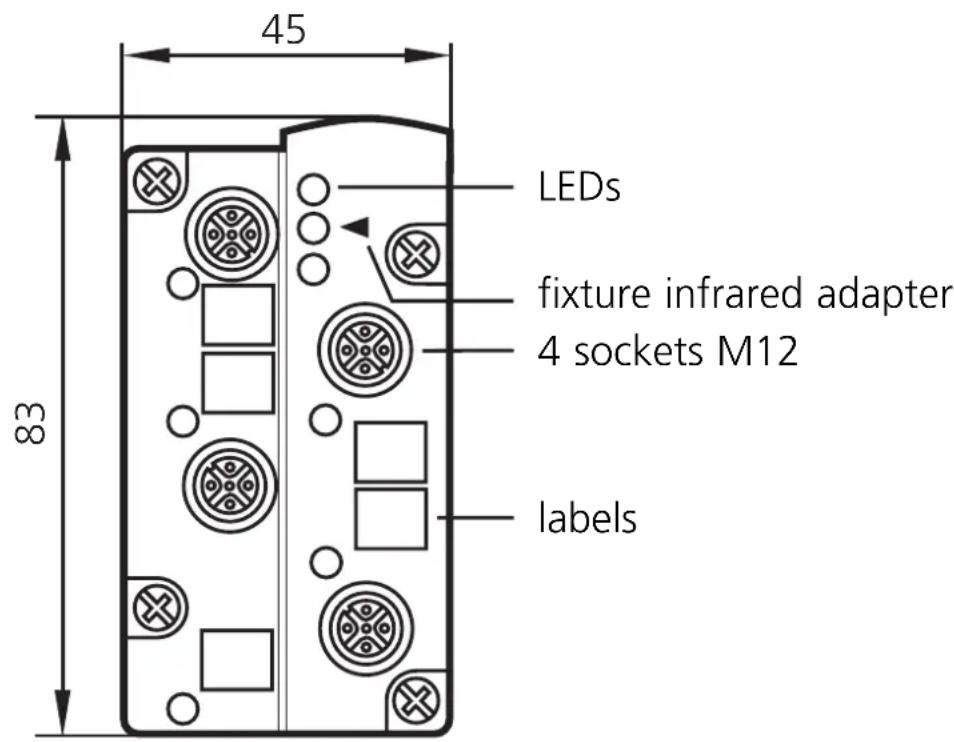 IFM AC007A - Operating and display elements - 1