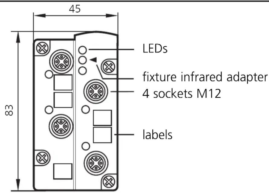 IFM AC2515 - Operating and display elements - 1
