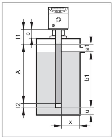 IFM LK7024 - Installation in the inactive zone - 1