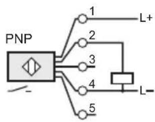 PNP 1 L+ 2 3 4 5 L-