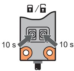 IFM KQ6007 - Button lock - 1