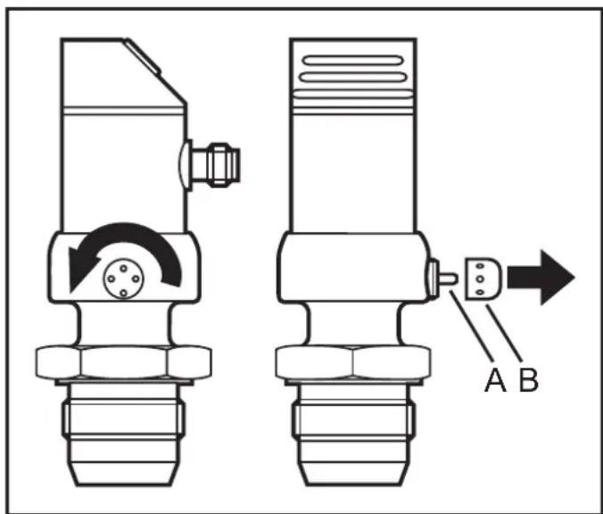 IFM PI1693 - Nettoyage du couvercle du système de filtrage - 1