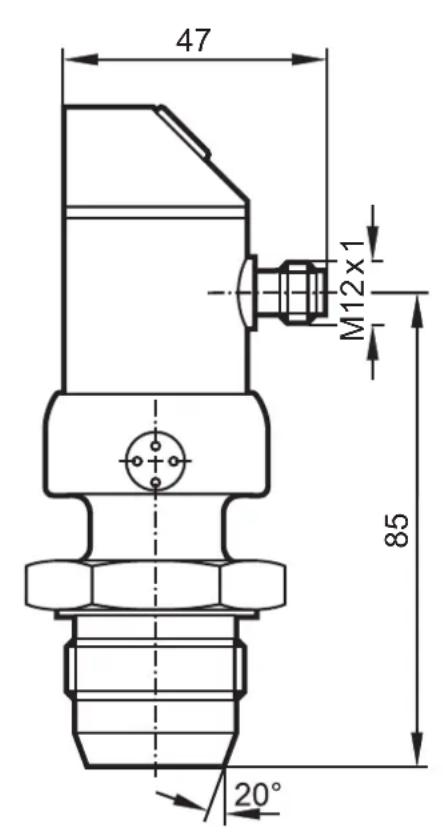 IFM PI1693 - Dimensions - 2