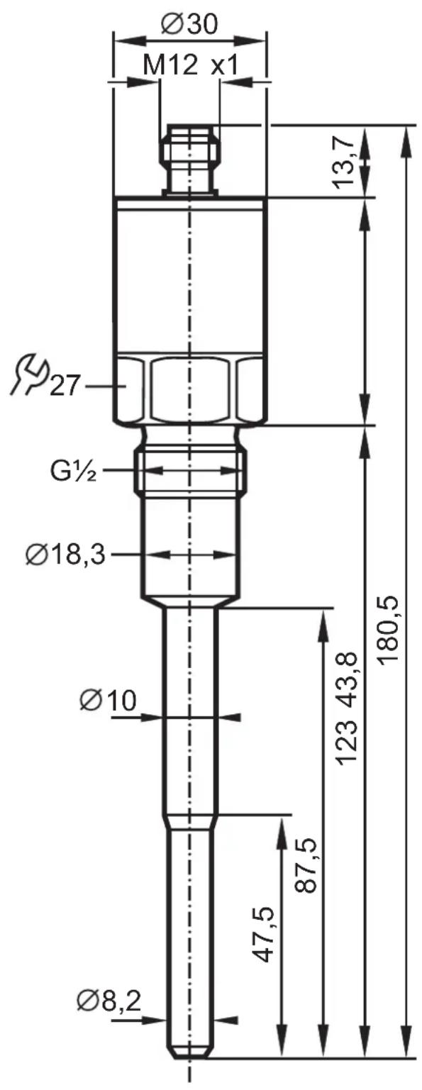 IFM TA3431 - Dimensions - 1
