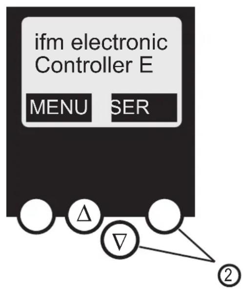 IFM AC1305 - Réglage du contraste - 2