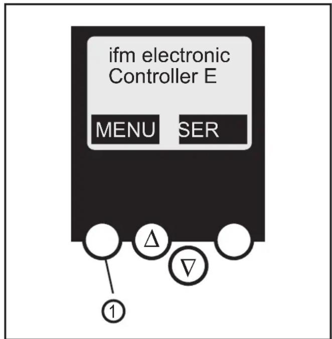 IFM AC1305 - Aperçu du menu - 1