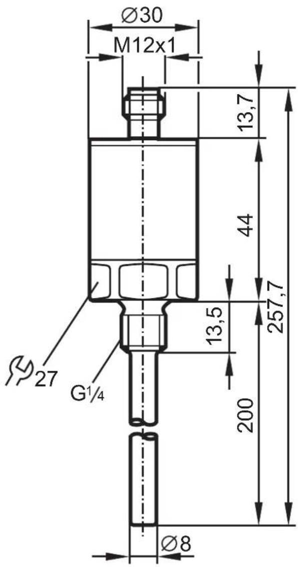 IFM TA3171 - Dimensions - 1