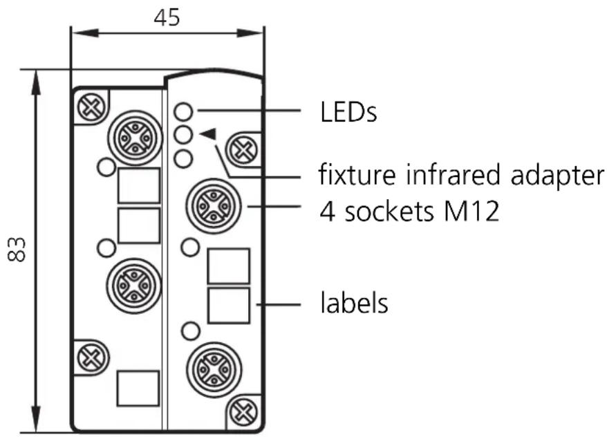 IFM AC2505 - Operating and display elements - 1