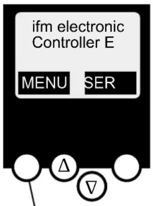 IFM AC1307 - Menu overview - 1
