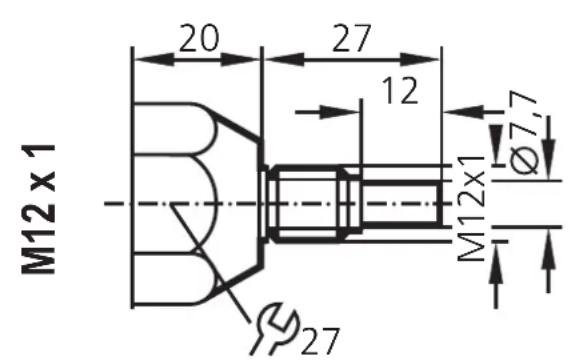 IFM ST0510 - Dimensions - 3
