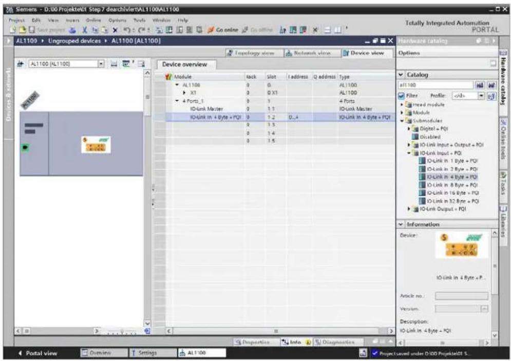 IFM PN2699 - Exemple avec siemens TIA Portal - 1