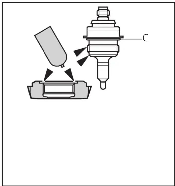 IFM TM1061 - Montage de l'adaptateur Aseptoflex - 1