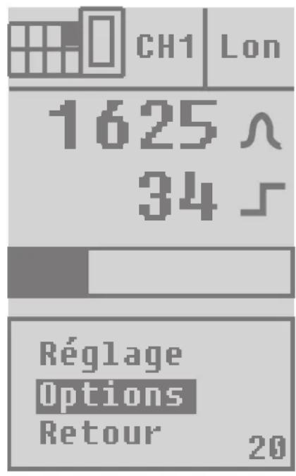 IFM OO5009 - Réglage des options - 1