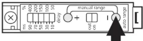 IFM OB5015 - Manual setting of the switching threshold (1) - 5
