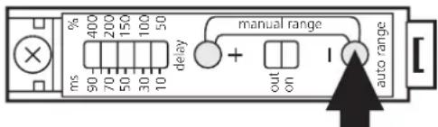 IFM OB5028 - Manual setting of the switching threshold (1) - 6