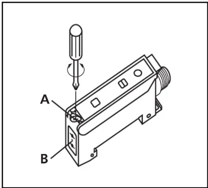 IFM OB5029 - Adaptieren der Lichtleiter: - 1