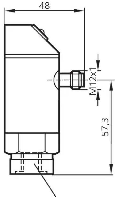 48 M12x1 57,3