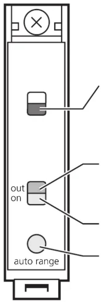 IFM OB5032 - Controls and indicators - 1