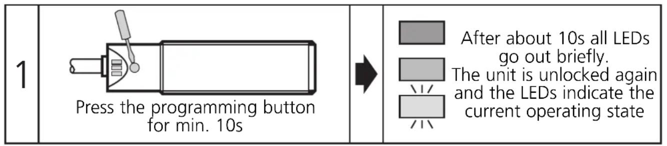 IFM KN5118 - Locking mode - 2
