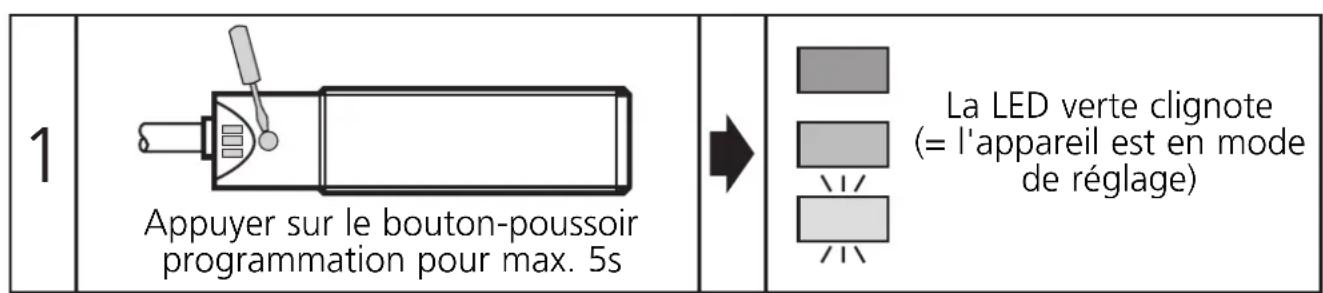 IFM KN5118 - Mode de réglage vide - 2