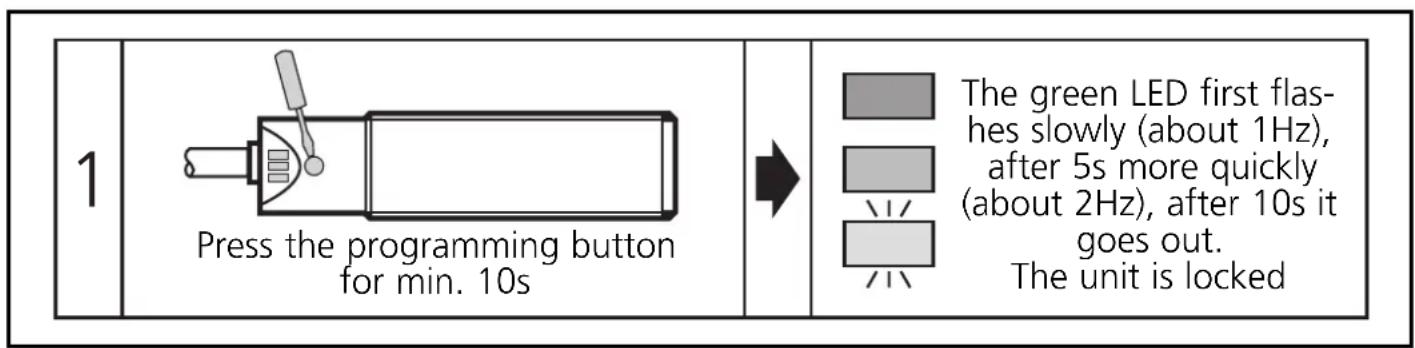 IFM KN5118 - Locking mode - 1