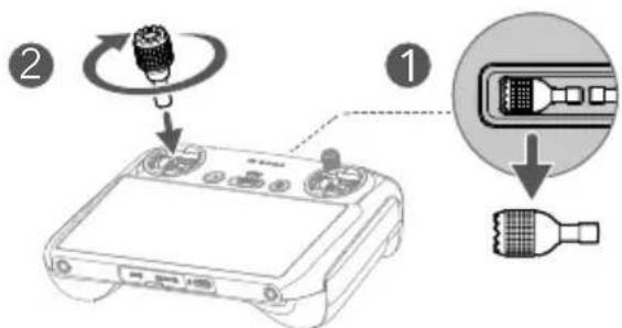 DJI Mavic 3 Classic - Προετοιμασία του τηλεχειριστηρίου - 1
