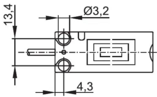 IFM KQ5010 - Cotation des trous détecteur - 1