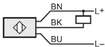 IFM KQ5010 - Schéma de branchement - 2