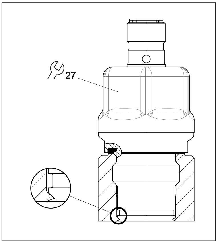 IFM PL1502 - 使用金属对金属密封进行零泄漏齐平安装 - 1