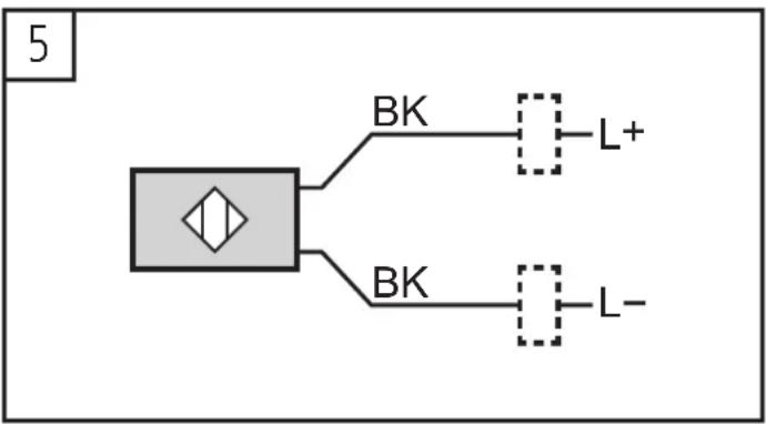 IFM II5822 - Raccordement électrique - 1