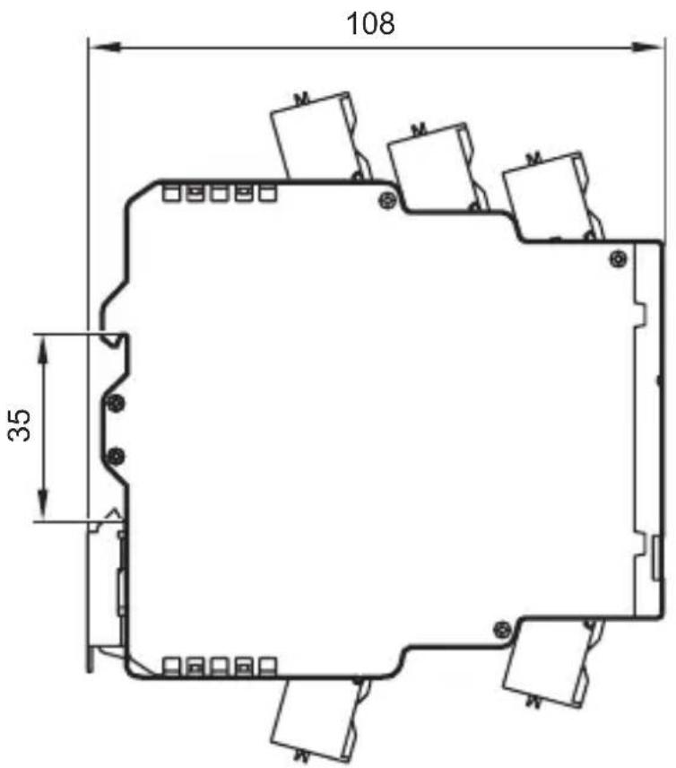 IFM AC3210 - Schéma d'encombrement - 2