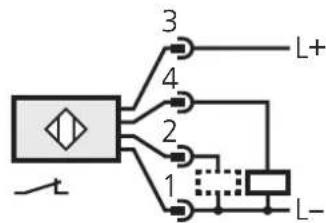 IFM OB5024 - Anschlußschema / Wiring / Schéma de branchement - 2